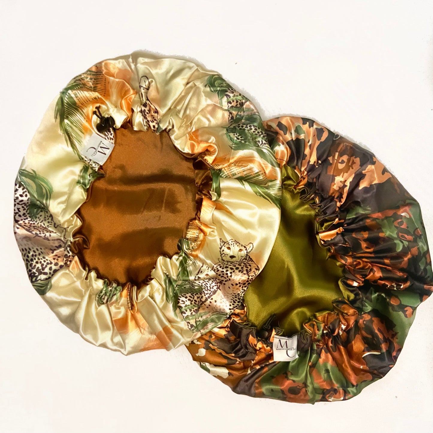 The Cheetah Satin Bonnet Collection